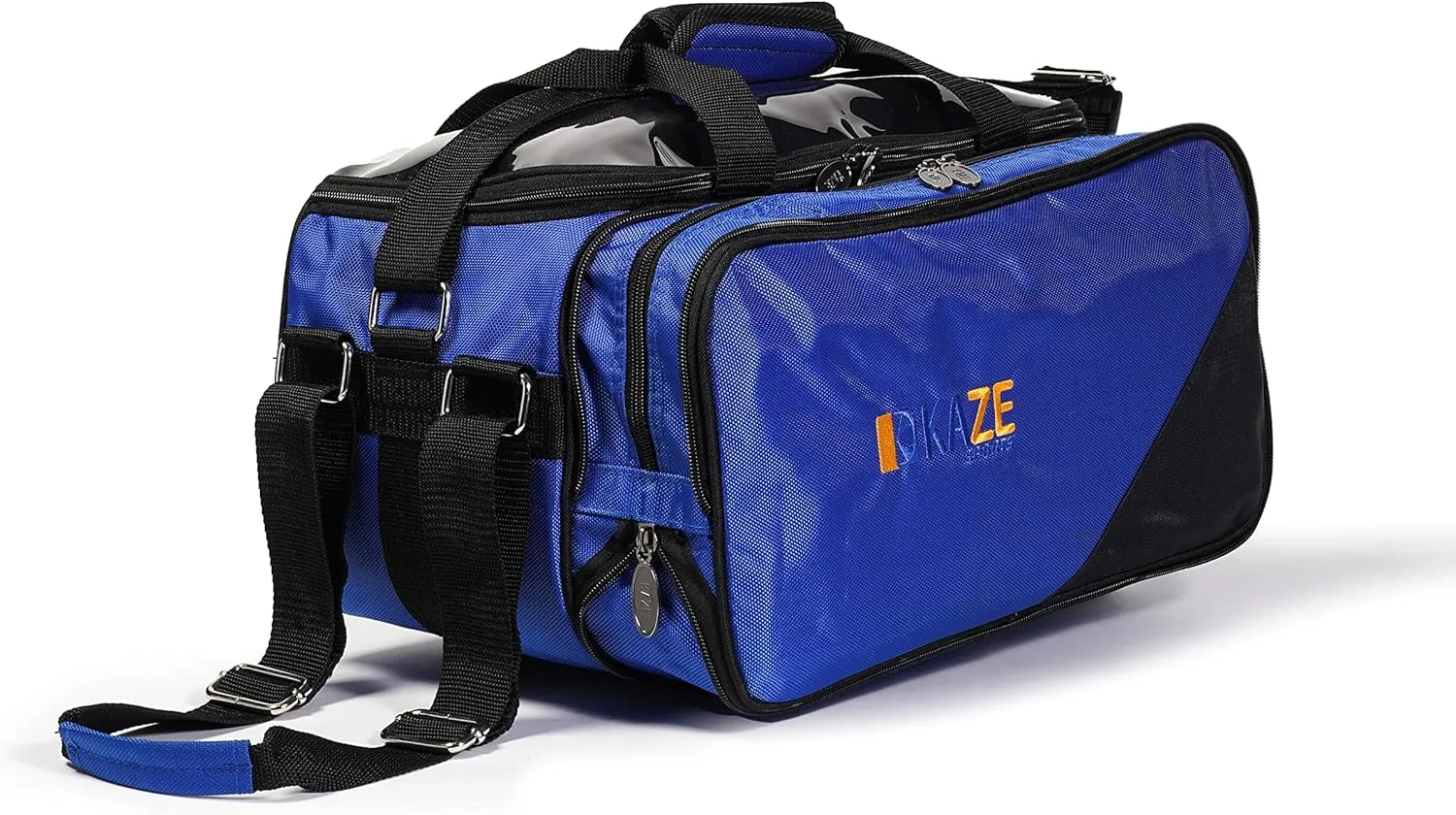 2 Ball Compact Bowling Tote Roller with Expandable Shoe Storage
