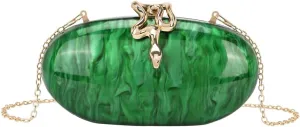 Acrylic Clutch Purses for Women Cute Snake Evening Handbag Chic Trendy Evening Clutch Bag for Party Prom Wedding 2025