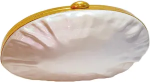 Acrylic Evening Clutch Purses Women Chic Shell-shaped Evening Handbag Evening Clutch Bag with Chain for Prom Wedding 2025