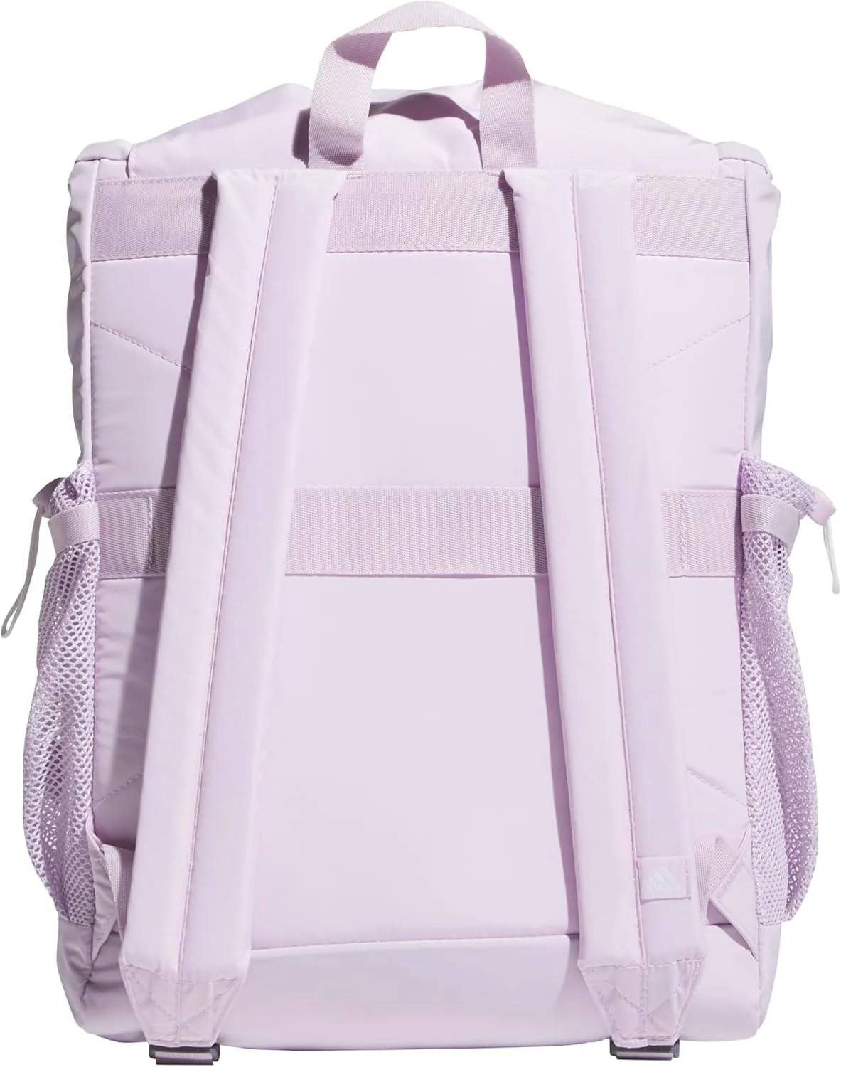 adidas Saturday Sport Fashion Compact Small Size Backpack, Ice Lavender/White, OSFA