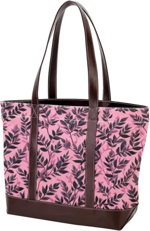 Aesthetic Leaves-592 Tote Bags Durable Leather Canvas Purses and Handbags for Women Top Handle Shoulder Satchel Hobo Bags