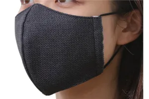 【Archive】Reusable Easy Breathe Cotton Glitter Color Cloth Face Mask - Charcoal Gray Medium