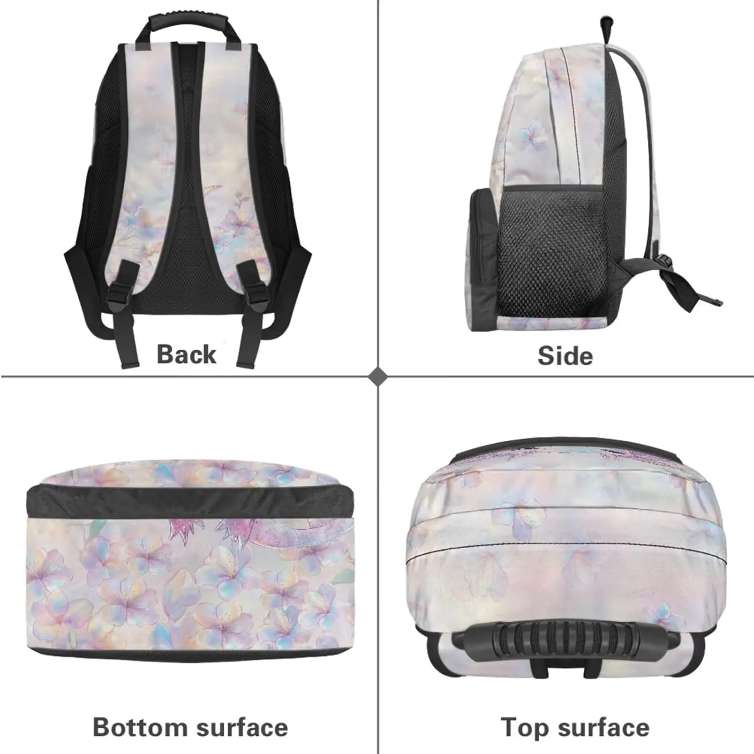 Axolotl Backpack for Girls 4 in 1 Bookbag with Lunch Box Ages 10-12 Spacious Versatile 4th Grade School Bag for Kindergarten Elementary Mochilas Para Nias