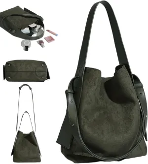 Bags for Women Trendy Bucket Bag Large Capacity Purse Handheld Tote Bag for Women Bucket Bag
