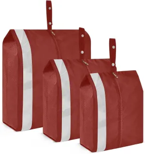 Barn Red Travel Packing Bags Foldable Suitcase Organizer Bags Set Packing Organizers for Luggage