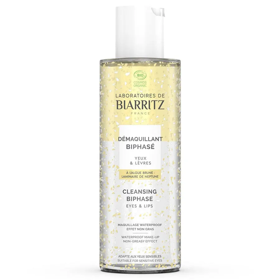 Biphasic Cleanser 125ml Sensitive Eyes and Lips Laboratoires De Biarritz