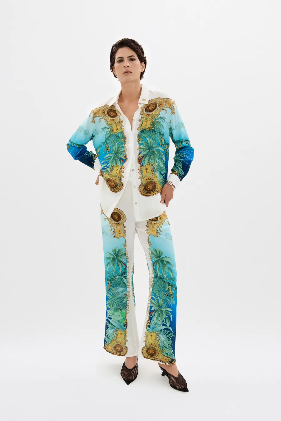 Blue Cigar Long Pant