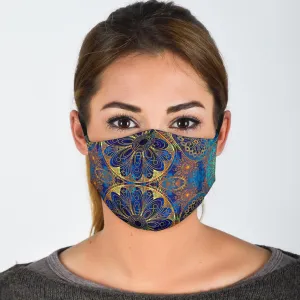 Blue Gold Boho