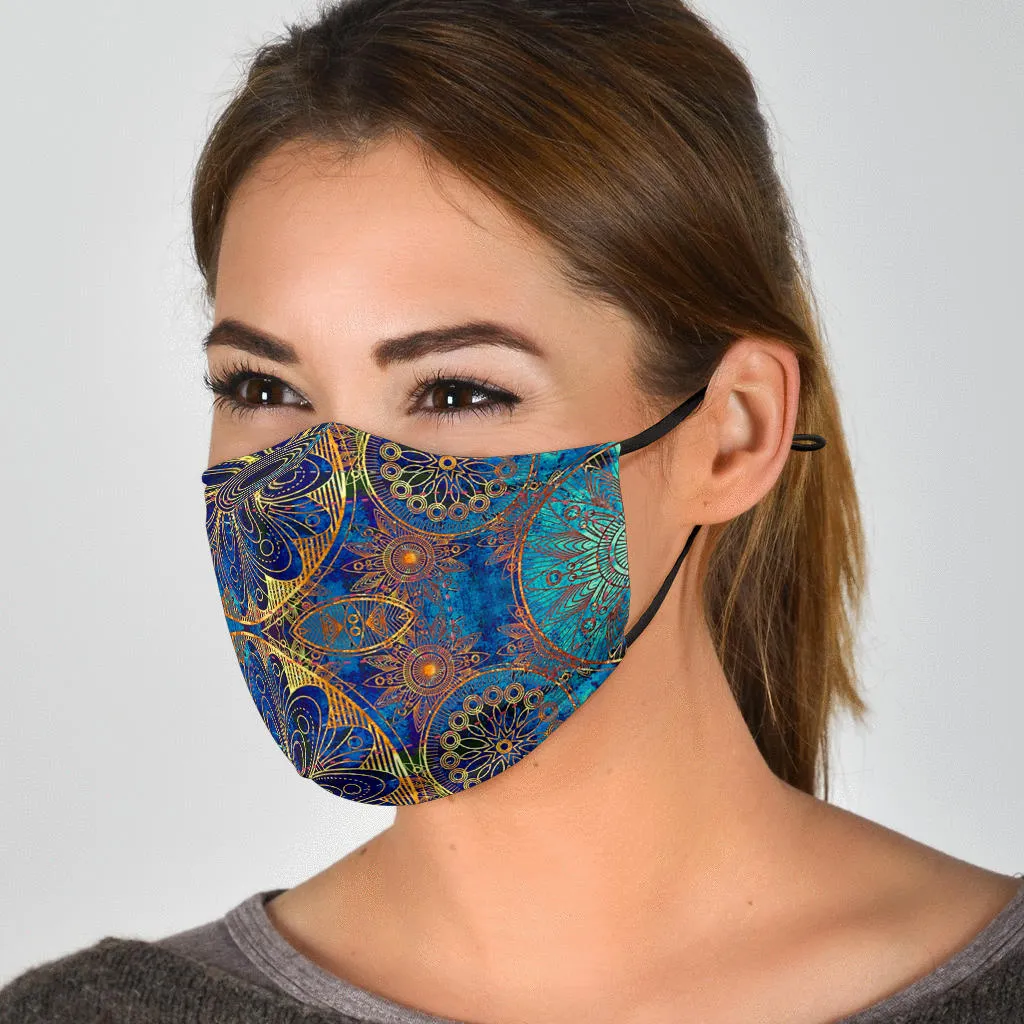 Blue Gold Boho