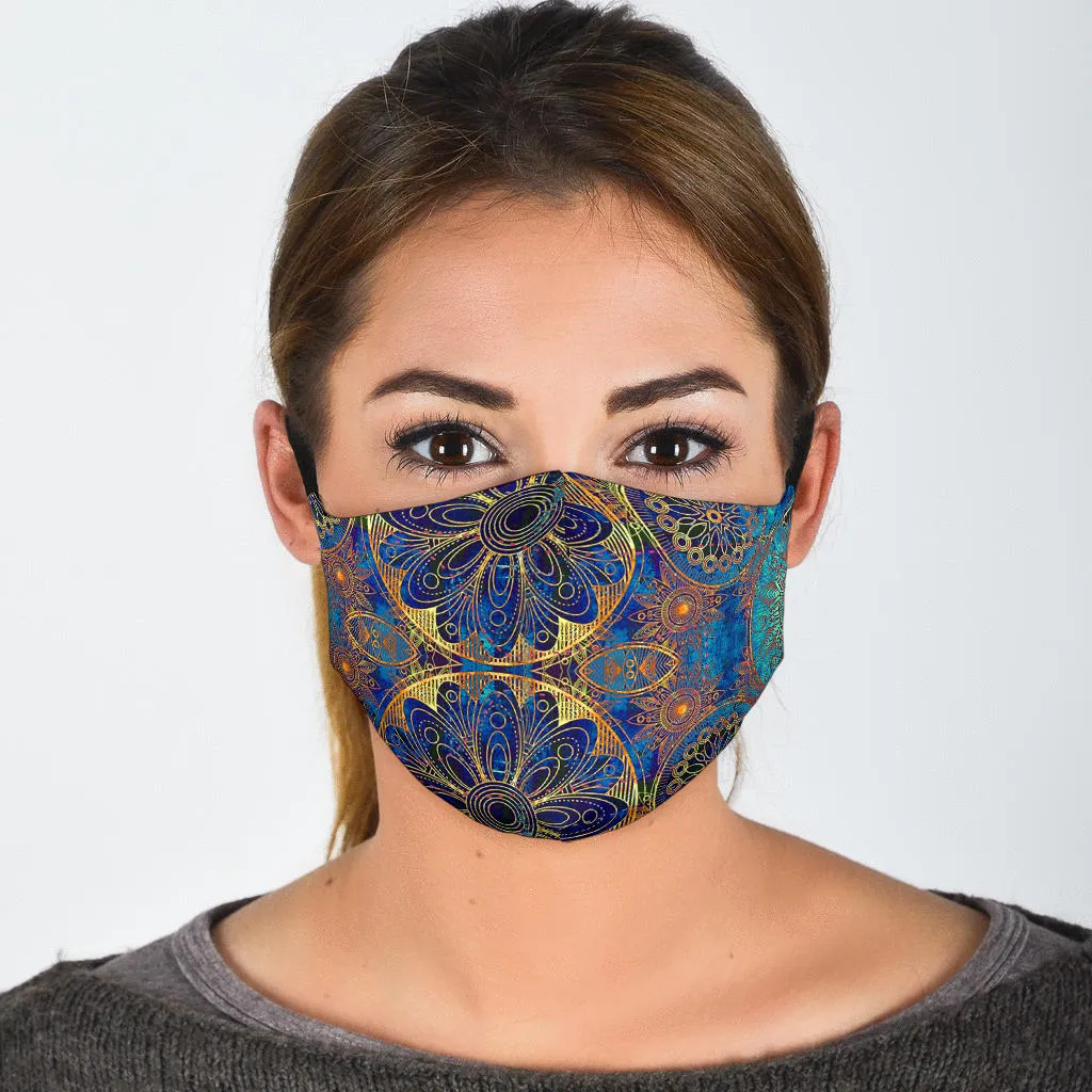 Blue Gold Boho