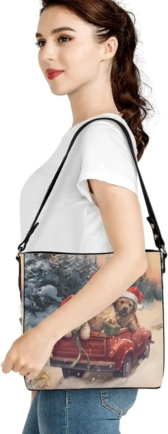 Boho Bags for Women Leather Handbag Shoulder Bucket Crossbody Purse