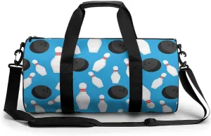 Bowling Balls Duffelbag Utility Bag Lightweight Duffelbag Picnic Bags Gym Satchel Travel Handbag Sports Duffel Bags 17.7in/9in/9in