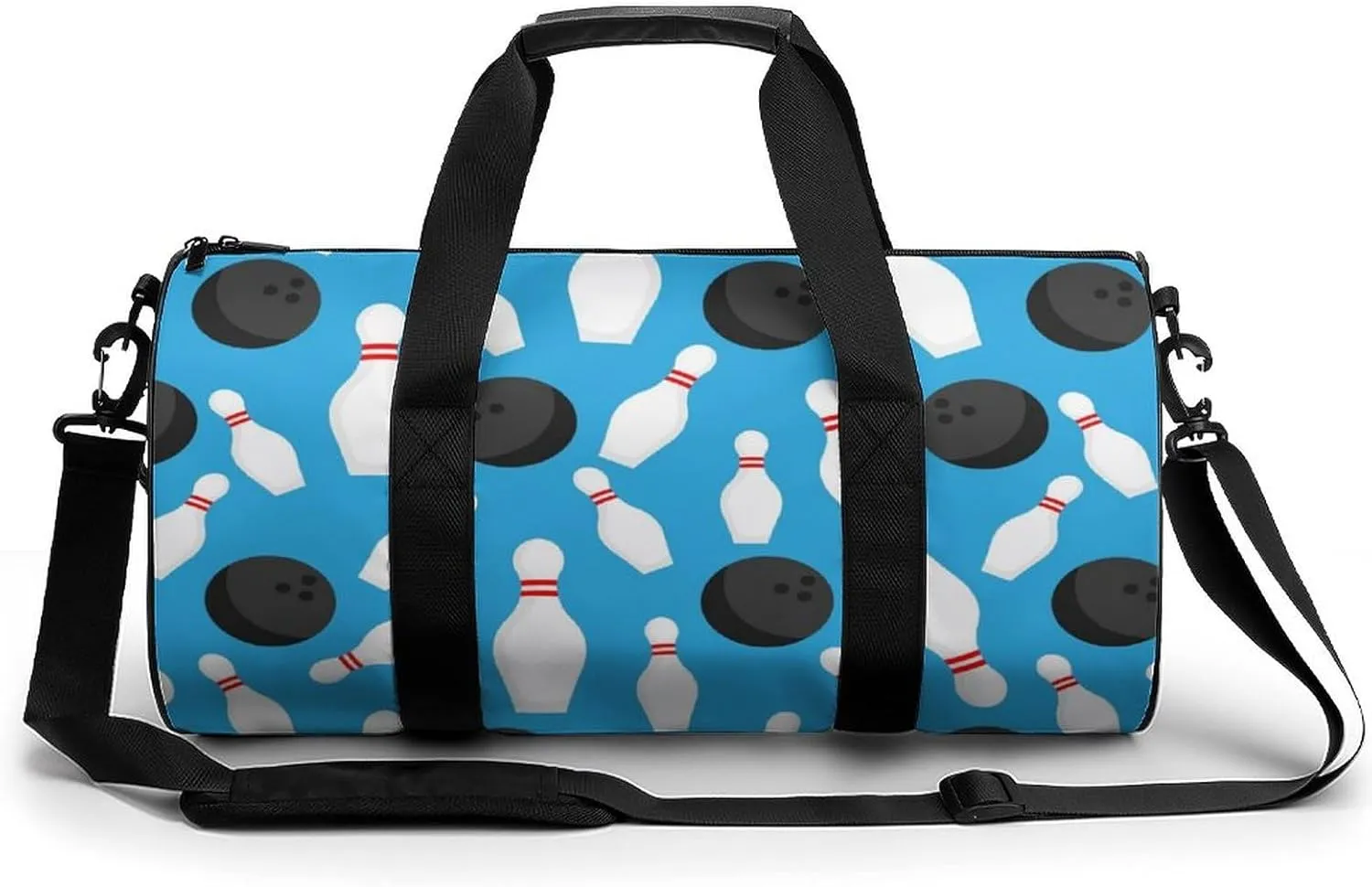 Bowling Balls Duffelbag Utility Bag Lightweight Duffelbag Picnic Bags Gym Satchel Travel Handbag Sports Duffel Bags 17.7in/9in/9in