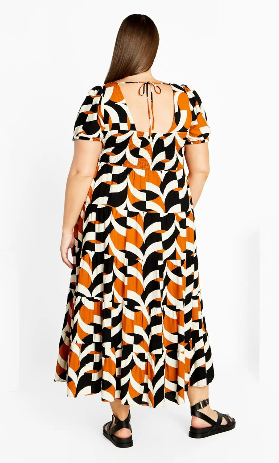 City Chic Women's Apparel Women's Mila Print Dress