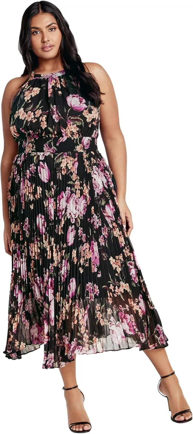 City Chic Women's Citychic Plus Size Dress Sabine PRT