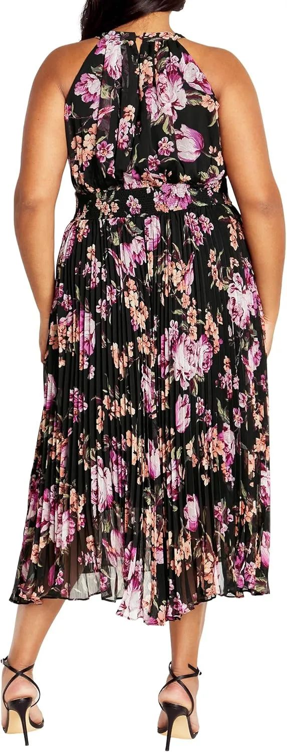 City Chic Women's Citychic Plus Size Dress Sabine PRT