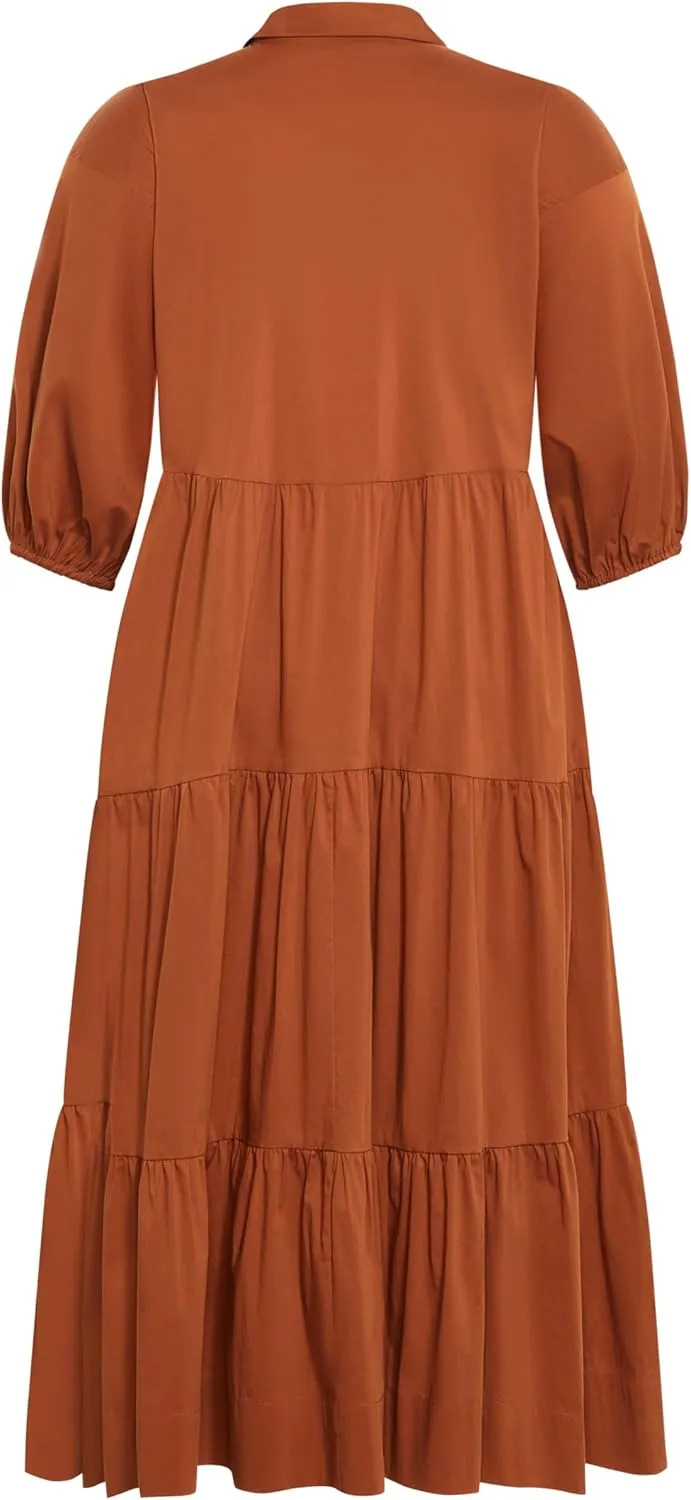 City Chic Women's Kara Midi Dress