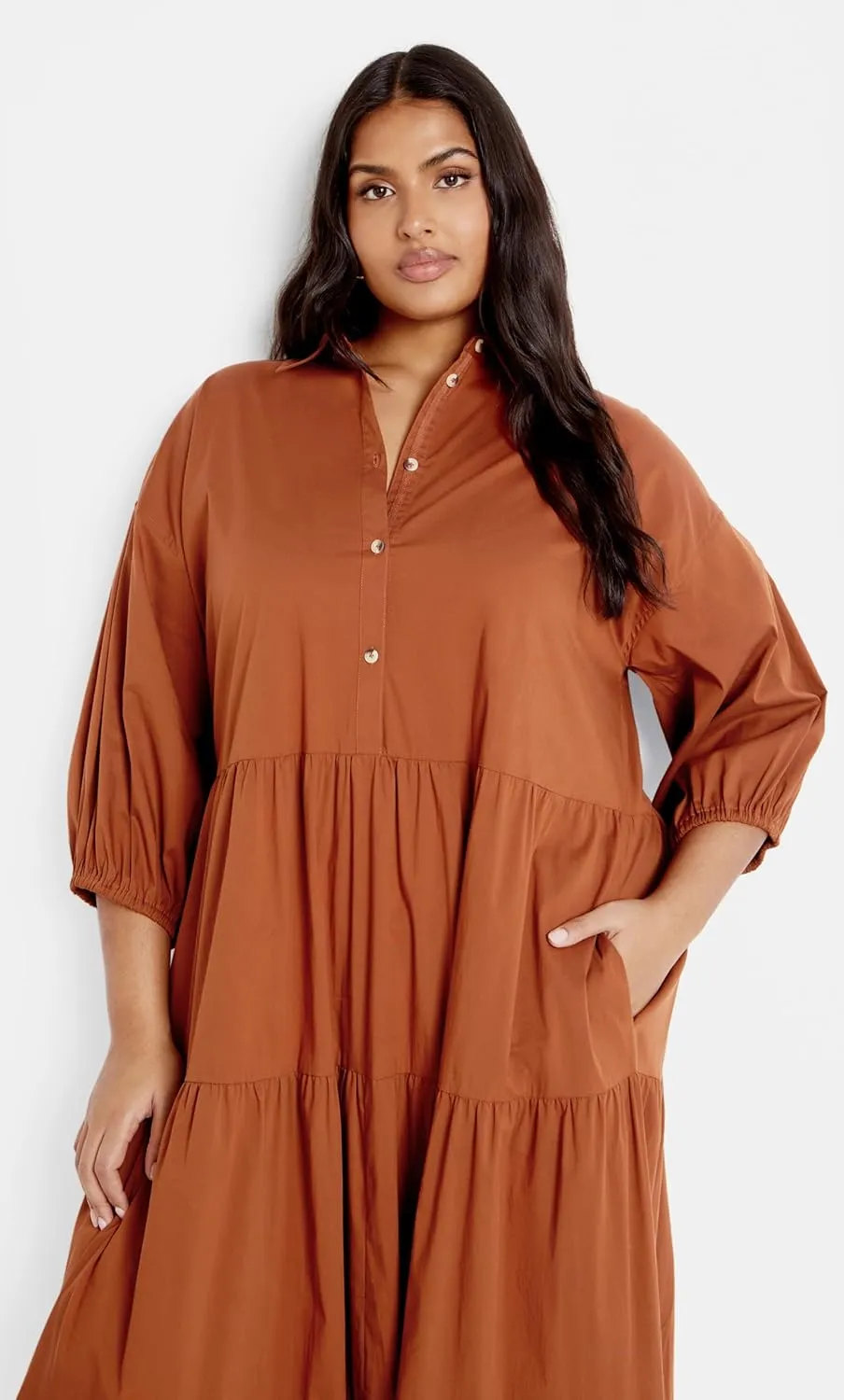 City Chic Women's Kara Midi Dress