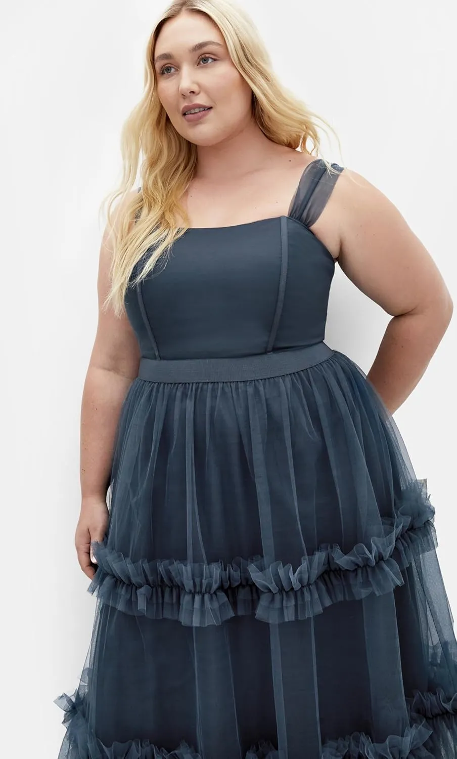 City Chic Women's Plus Size Dress - Charming Midi