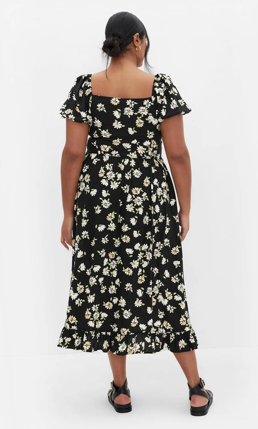 City Chic Women's Plus Size Dress - Emie Shirred Midi
