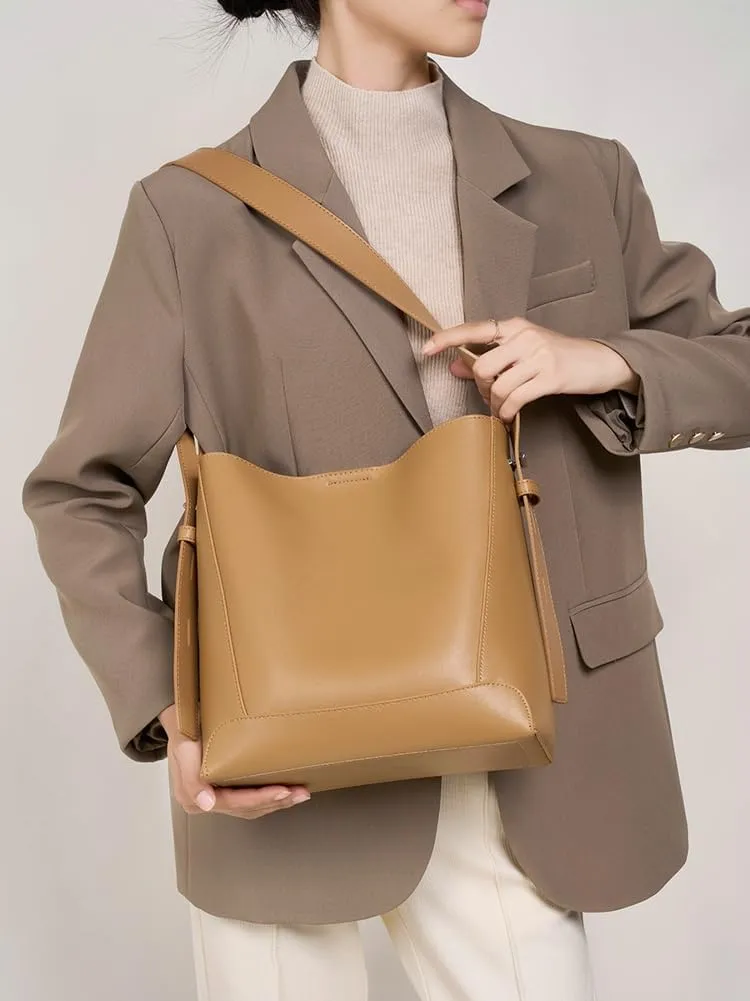 Classic Bucket Bags for Women Large Capacity Crossbody Bags for Women Hobo Bag Shoulder Casual Tote Bag Handbag