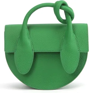 Classic Waterproof Leather Shoulder Bags, Fashion Saddle Bag Purses,Designer lightweight Underarm Bag for Women