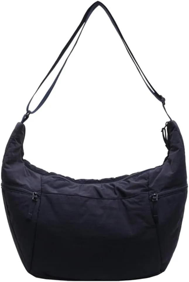 corduroy Crossbody Bag for Women Lightweight Underarm Shoulder Purse Trendy Crescent Sling Hobo Bags Cute Tote Handbag 2025