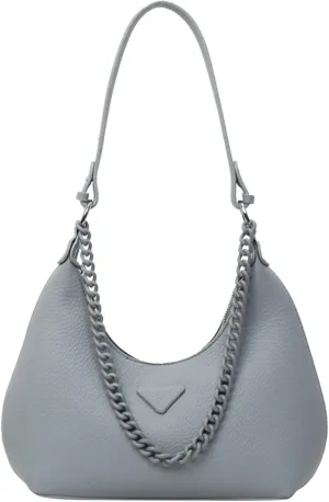 Crescent Shoulder Bags for Women,Small Hobo Tote Handbag,Crescent Bag,Clutch Purse Underarm Bag with Zipper Closure