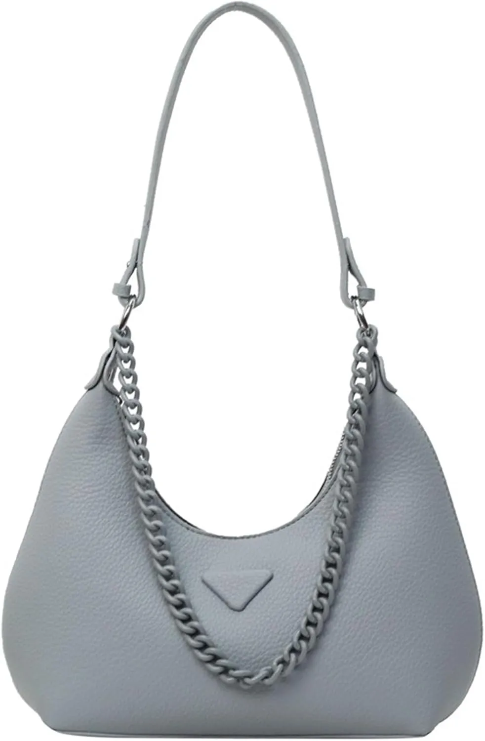 Crescent Shoulder Bags for Women,Small Hobo Tote Handbag,Crescent Bag,Clutch Purse Underarm Bag with Zipper Closure
