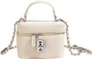 Crossbody Bag for Women Y2K Trendy Small Vegan Leather Hobo Purses Shoulder Handbags with Chain Strap