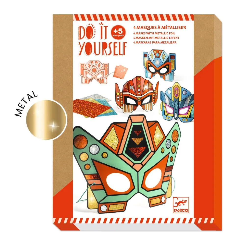 Djeco Do It Yourself - Super Robots Masks To Make