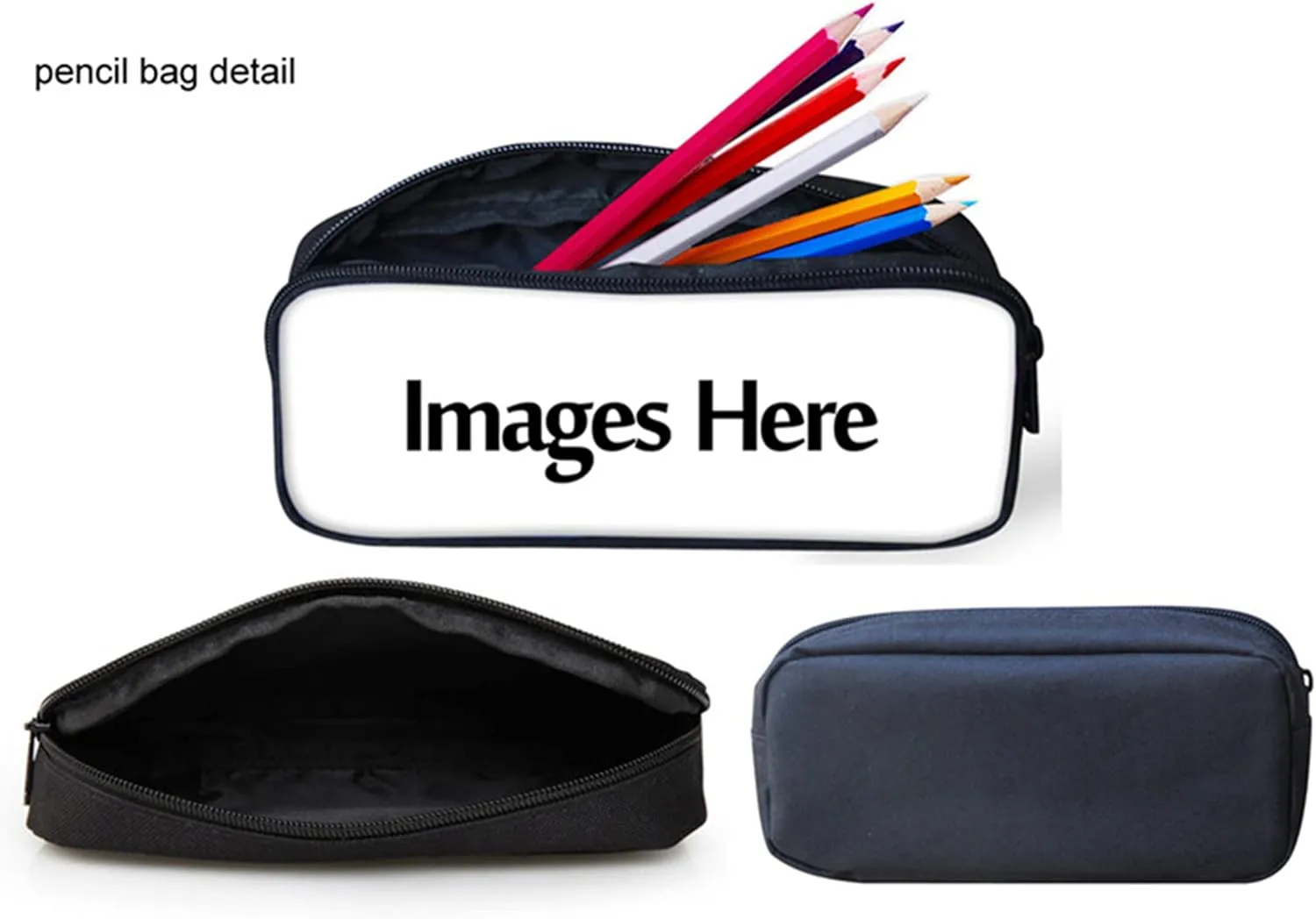 Dreaweet Beagle Print School Bags Set for Teen Girls Boys 3 Pcs Kawaii Kids Backpack Bookbag with Insulated Lunch Bag Pencil Case Outdoor Travel Rucksack