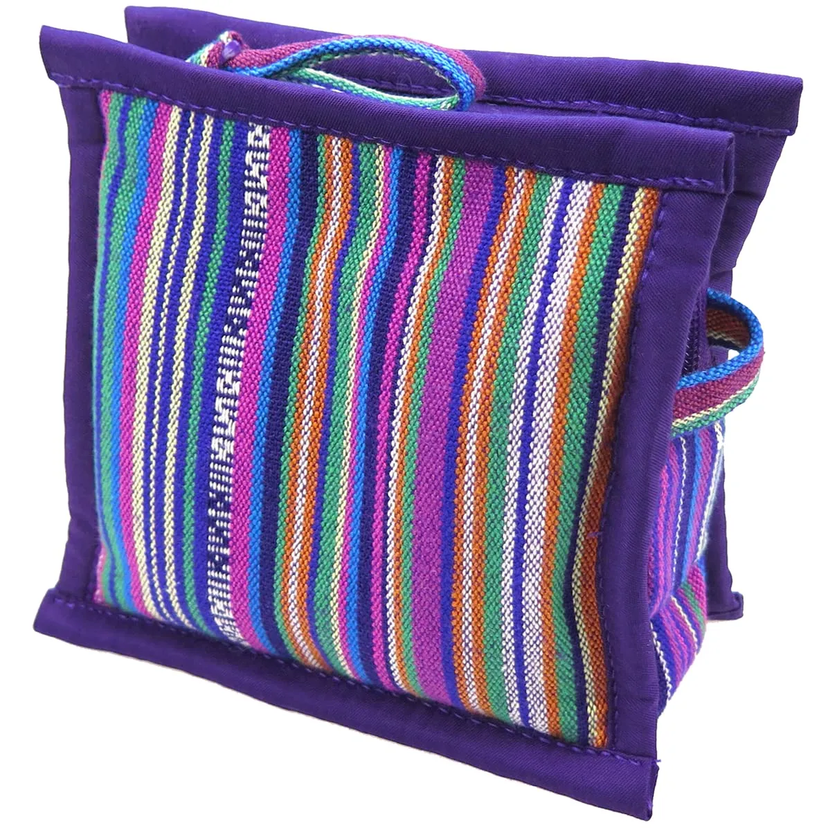 Essential Oil Case for Purse - Purple Plus! - Small Size HOLDS 4-6 Bottles (5ml-15ml, also fits Roller Bottles) - Chic and Compact EO Bags in Multiple Sizes - Perfect size Essential Oil Travel Bag