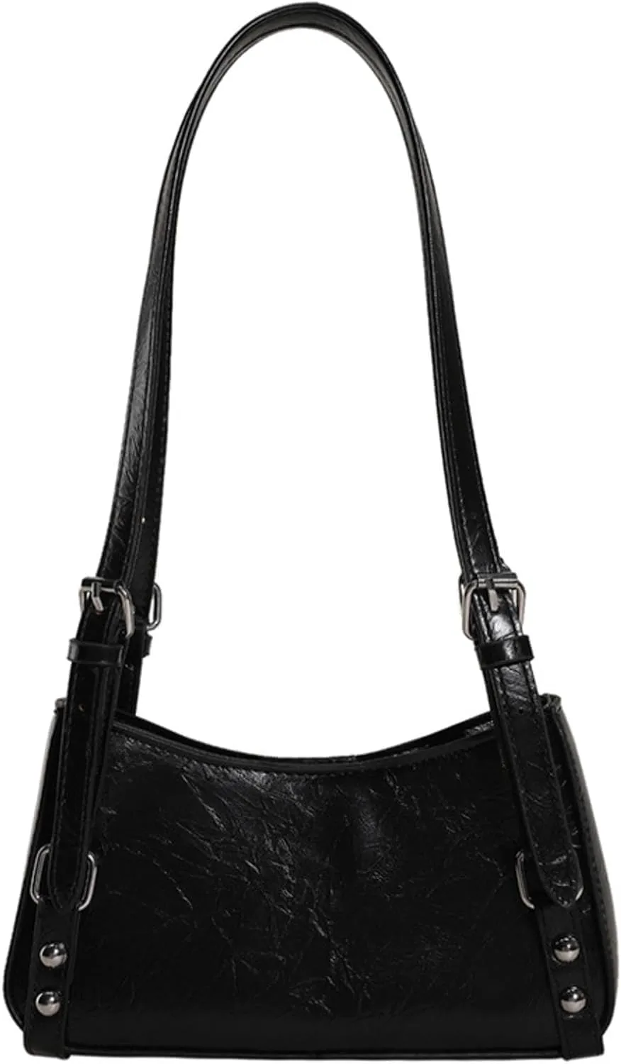 European American Retro Shoulder Crossbody Bag Commuter Versatile Small Square Bag Armpit Bags For Women
