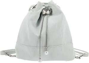Fashion Women's Bucket Bag Drawstring Closure Mesh Sling Bag Multifunctional Shoulder/underarm