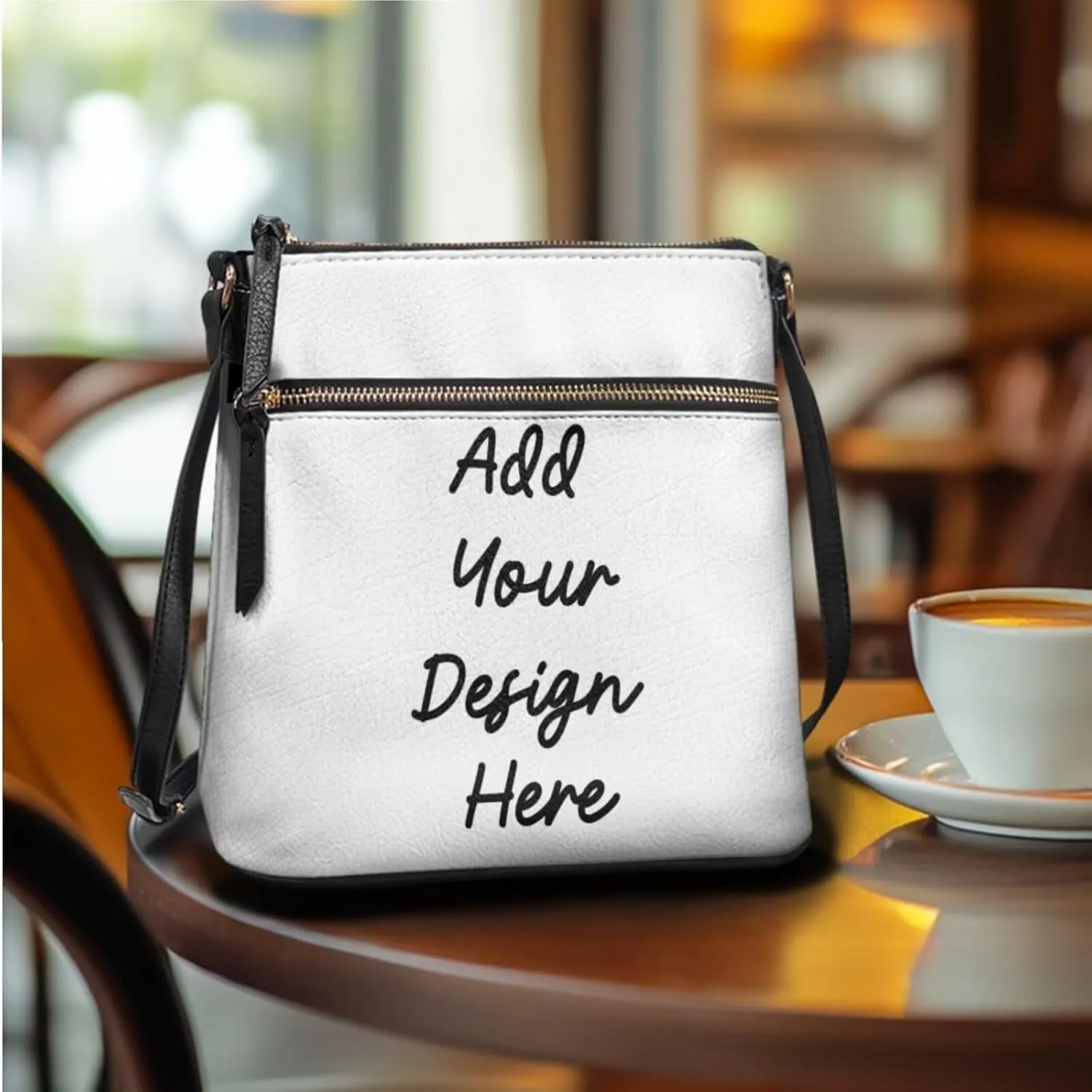 FOR U DESIGNS Leather Crossbody Bags for Women Trendy Shoulder Bags Cross Body Purse and Matching Wallet Set