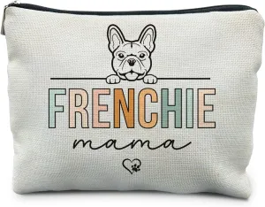 French Bulldog Gifts: Frenchie Mom & Lover Gifts - Makeup Bag Cosmetic Pouch