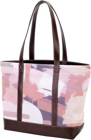Graffiti in Color-130 Tote Bags Durable Leather Canvas Purses and Handbags for Women Top Handle Shoulder Satchel Hobo Bags