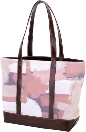 Graffiti in Color-136 Tote Bags Durable Leather Canvas Purses and Handbags for Women Top Handle Shoulder Satchel Hobo Bags
