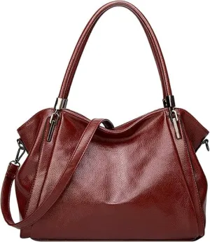 Handbag and Purses for Women, Soft PU Leather Hobo Tote Bags Fashion Large Capacity Underarm Bag