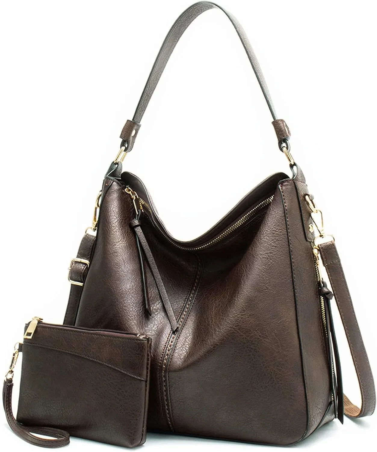 Hobo Bags for Women Handbags Purse Ladies Boho Shoulder Bag Crossbody Purses PU Leather