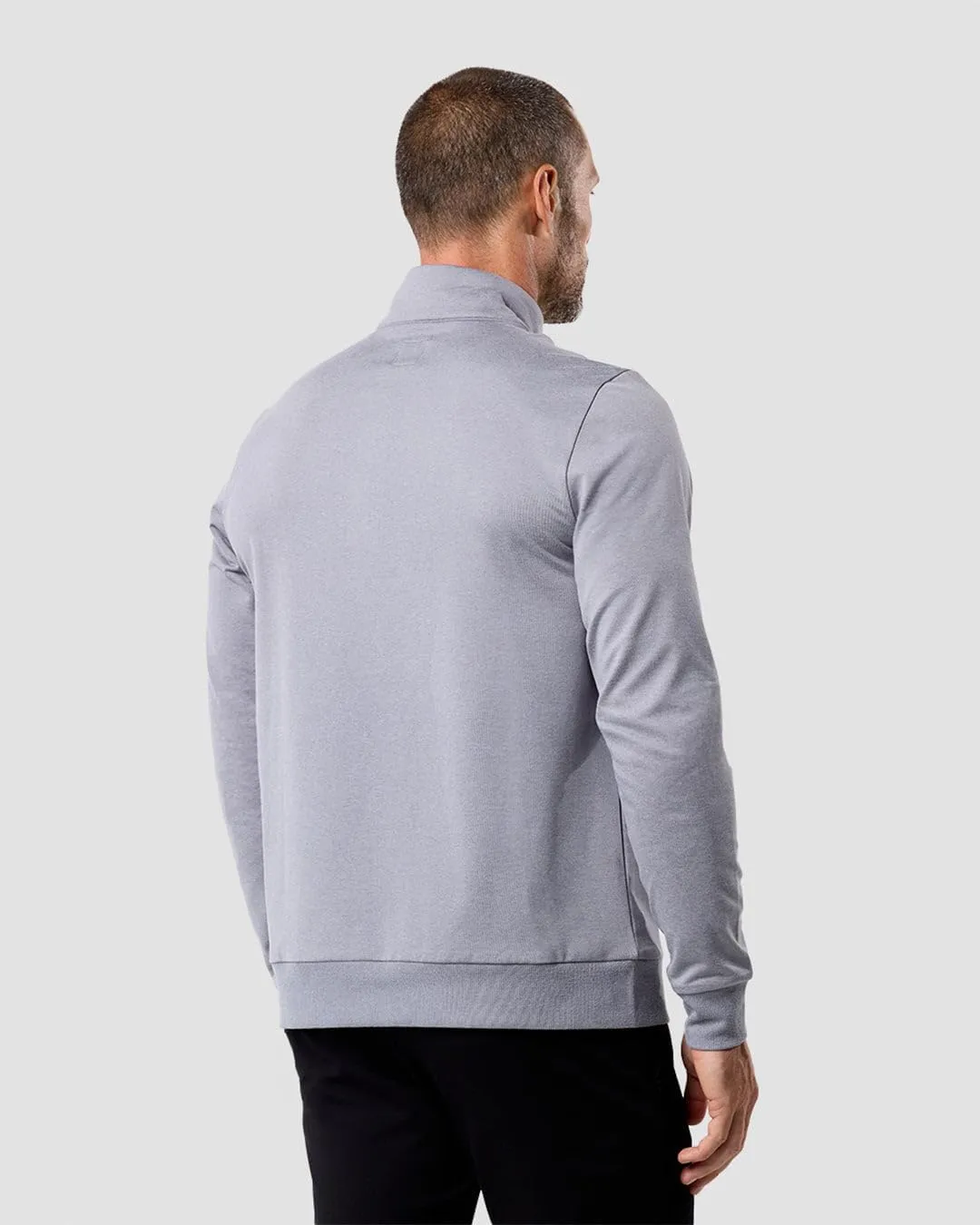 INTO THE AM Endeavor Quarter Zip Pullover Men S-4XL Mens 1/4 Zip Golf Sweater Jacket