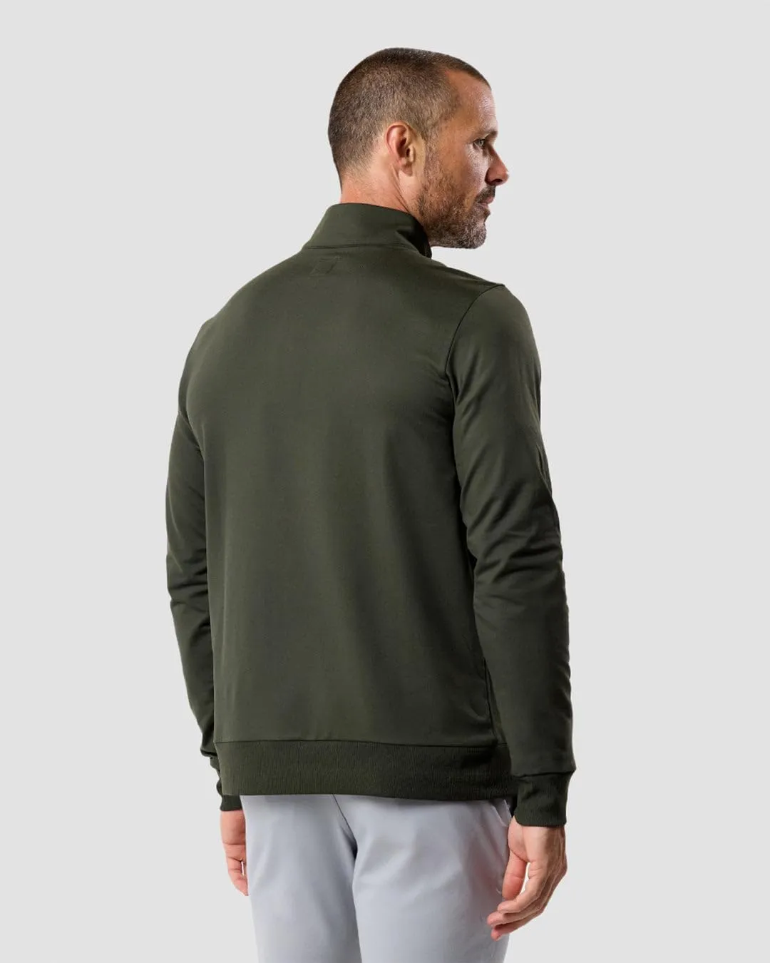 INTO THE AM Endeavor Quarter Zip Pullover Men S-4XL Mens 1/4 Zip Golf Sweater Jacket