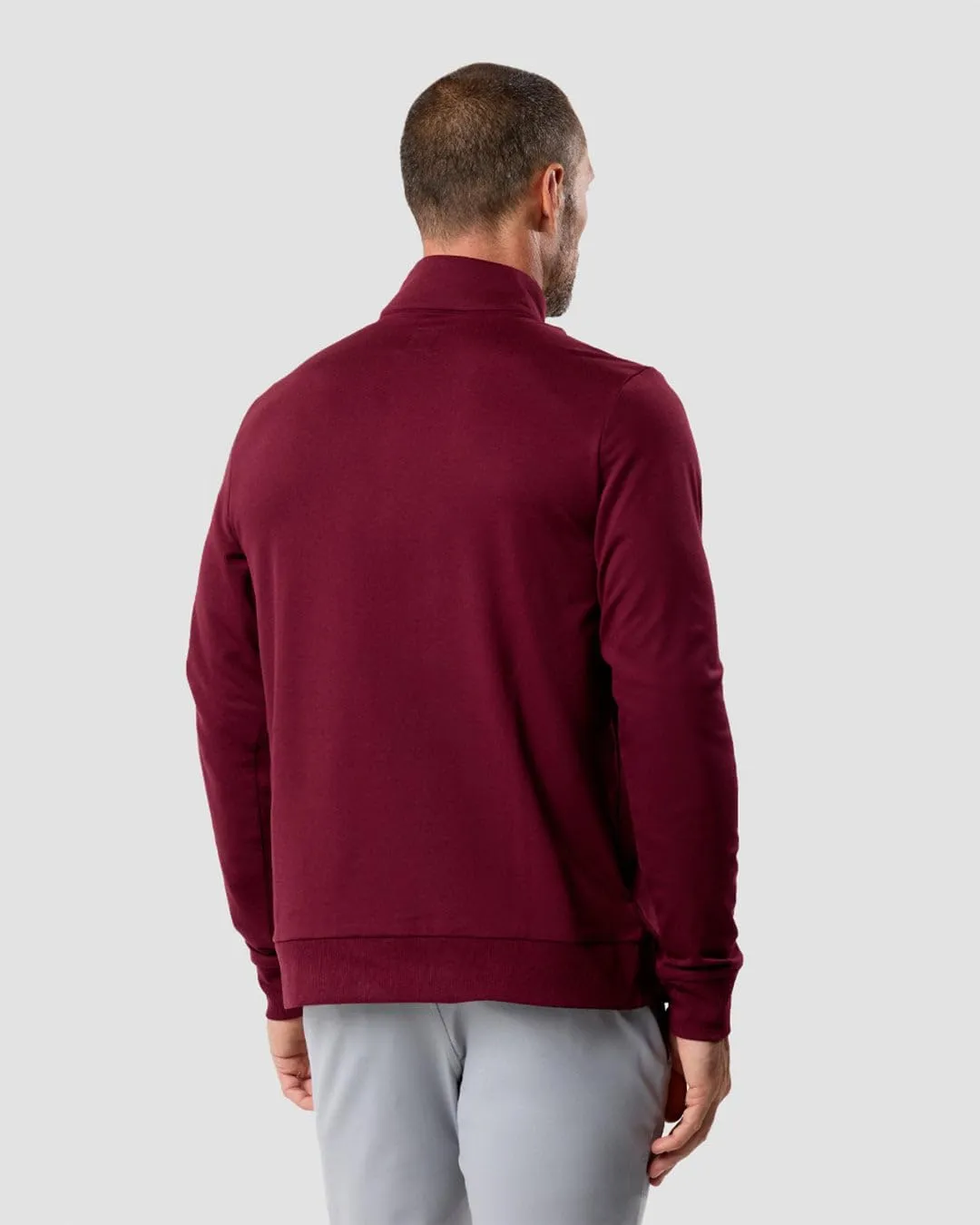 INTO THE AM Endeavor Quarter Zip Pullover Men S-4XL Mens 1/4 Zip Golf Sweater Jacket