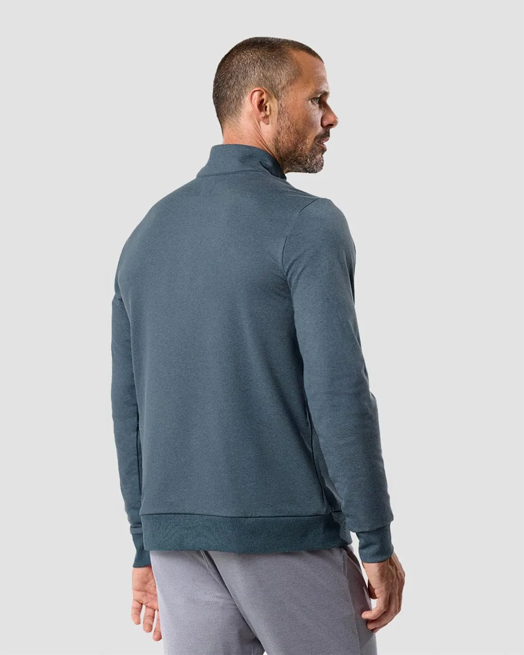 INTO THE AM Endeavor Quarter Zip Pullover Men S-4XL Mens 1/4 Zip Golf Sweater Jacket