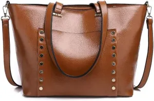 JSEIAJB Mother's Day Gifts Women Handbags Leather Tote Purse Large Capacity Purses and Handbags Shoulder Bag