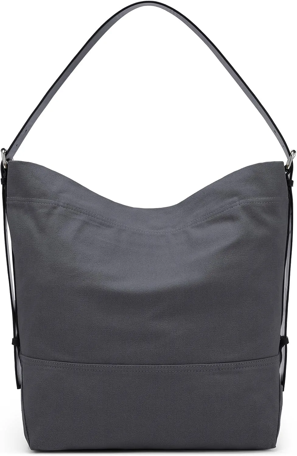 Large Canvas Tote Bag for Women Men Handbags Belted Shoulder Bags Crossbody Purses for Work Travel (No Distressed)