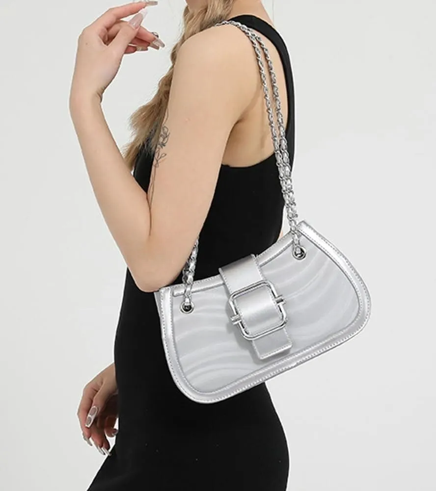 Leather Trendy Shoulder & Crossbody Hobo Tote Handbag for Women Top Handle Satchel Purse