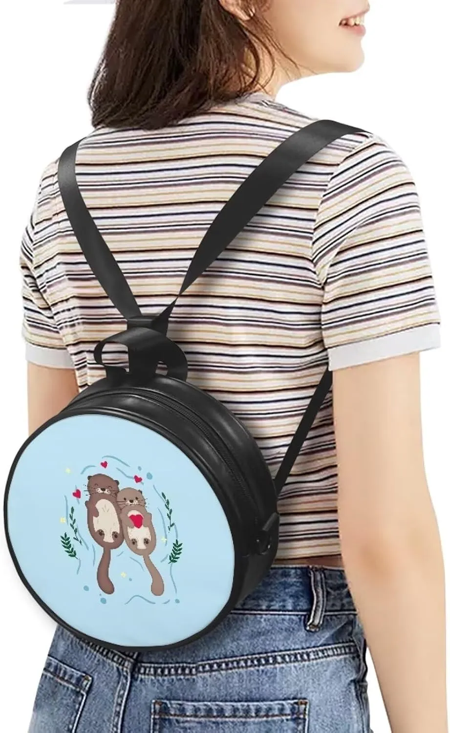 Lightweight Crossbody Bags Purses Leather Shoulder Bag for Women Handbags Clutch Zipper Backpack