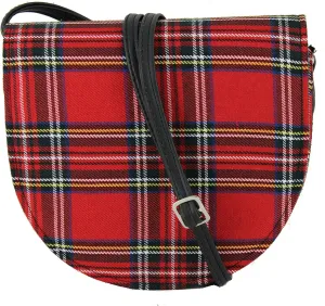 LONI Womens Beauty Cross-Body Shoulder Bag Saddle Bag, Compact Size